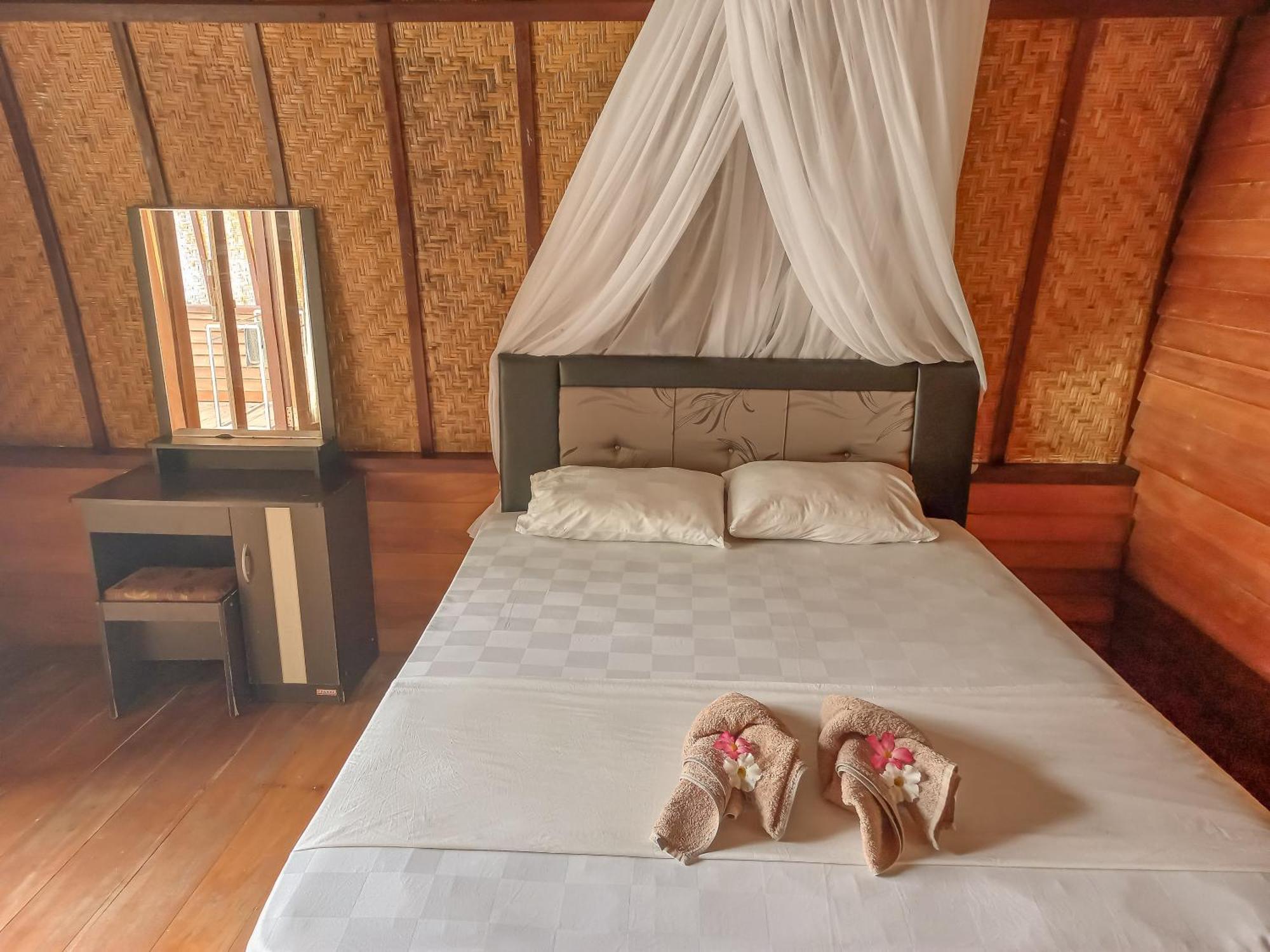 Nusa Indah Bungalows Gili Air Kamer foto