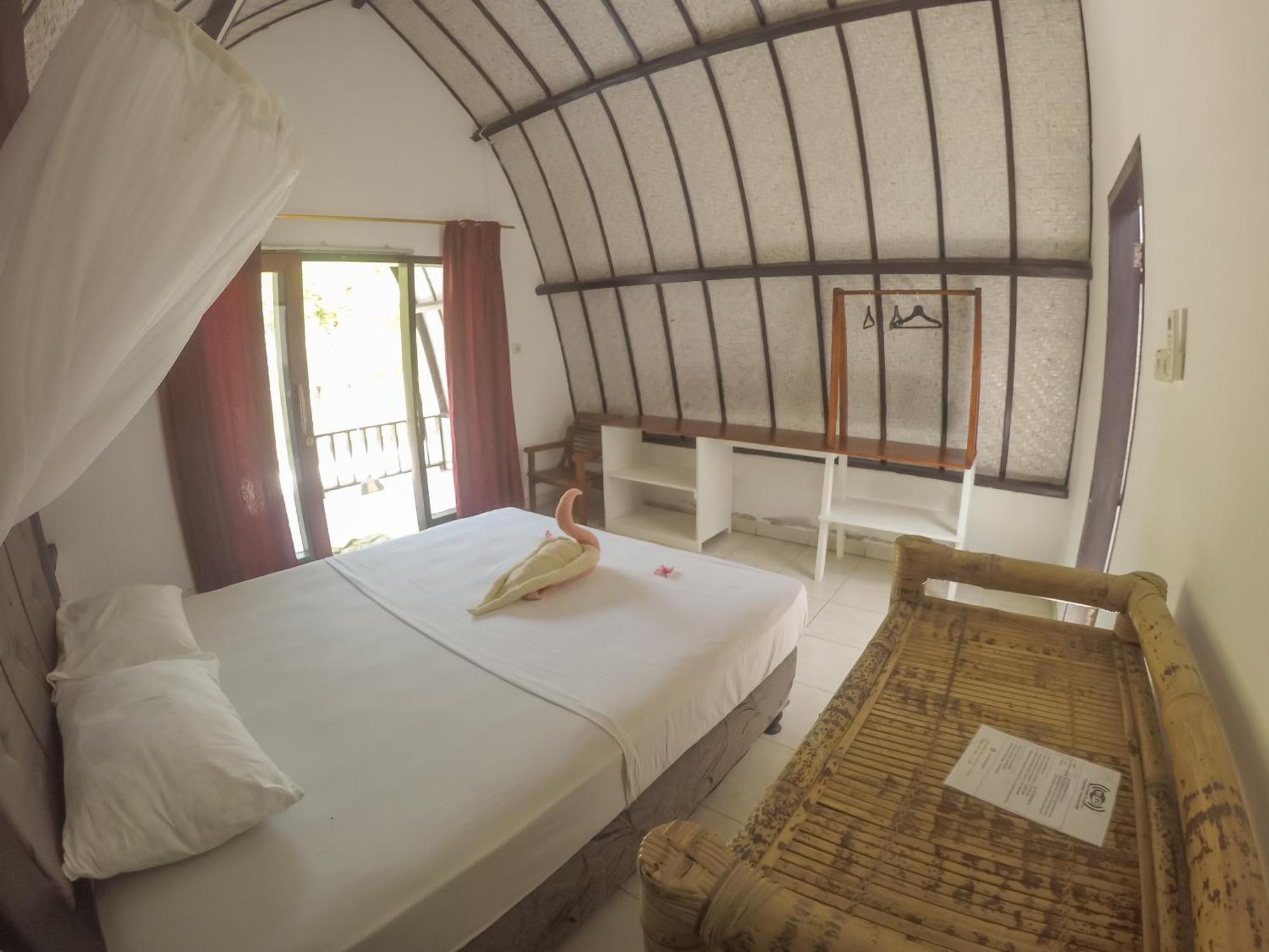 Nusa Indah Bungalows Gili Air Kamer foto