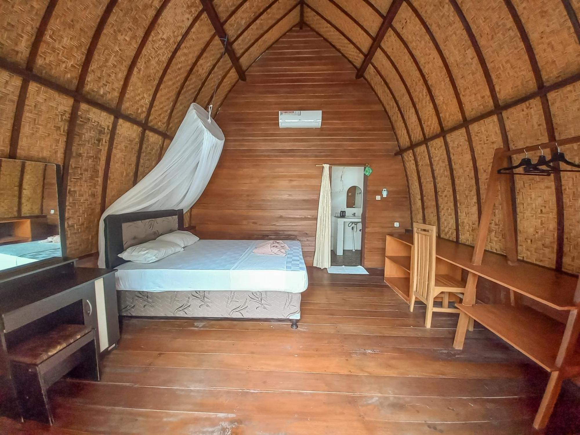 Nusa Indah Bungalows Gili Air Kamer foto