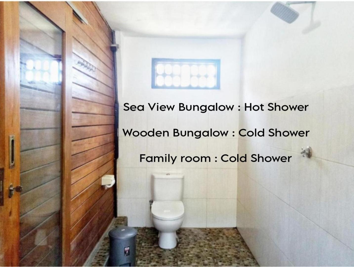 Nusa Indah Bungalows Gili Air Kamer foto